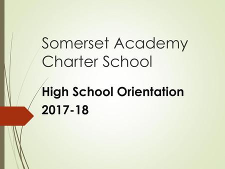 Somerset Academy Charter School