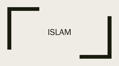 ISLAM.