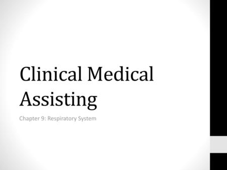 Clinical Medical Assisting