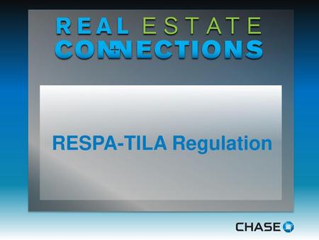 RESPA-TILA Regulation