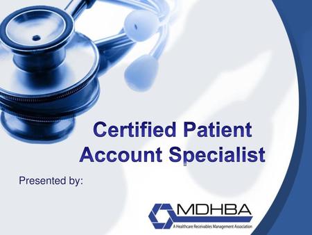 Certified Patient Account Specialist