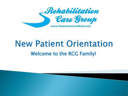 New Patient Orientation