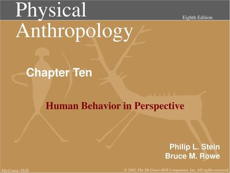 Human Behavior in Perspective