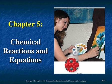 Chemical Reactions and Equations