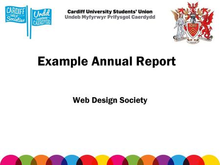 Example Annual Report Web Design Society.