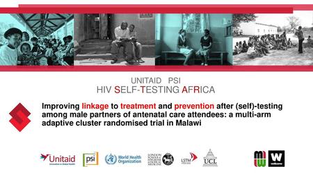 UNITAID PSI HIV SELF-TESTING AFRICA