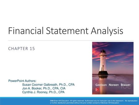 Financial Statement Analysis