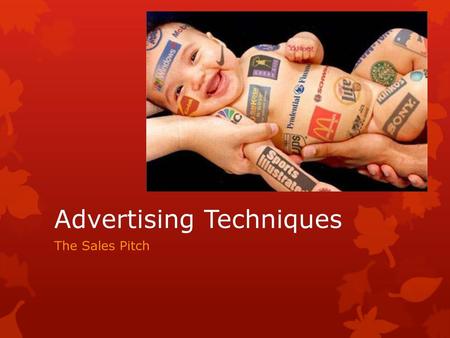 Advertising Techniques