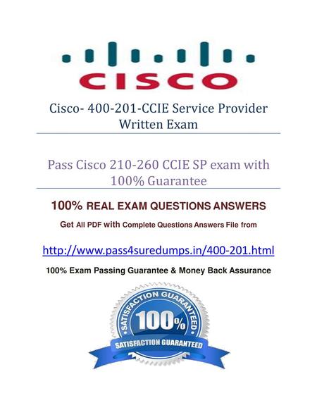 100% Exam Passing Guarantee & Money Back Assurance