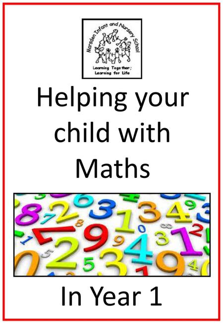 Helping your child with Maths