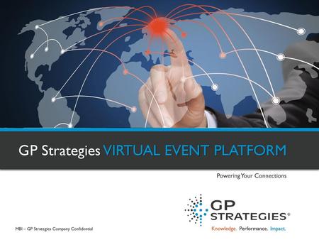 GP Strategies VIRTUAL EVENT PLATFORM