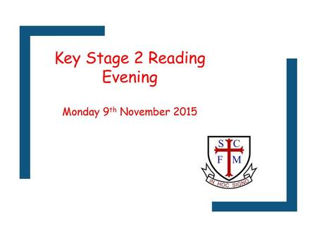 Key Stage 2 Reading Evening