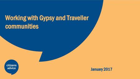 Working with Gypsy and Traveller communities