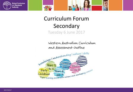 Curriculum Forum Secondary Tuesday 6 June 2017