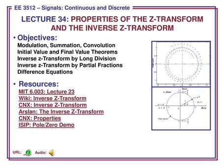 Properties of the z-Transform