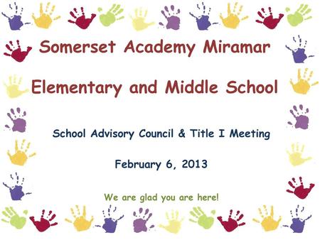 Somerset Academy Miramar Elementary and Middle School