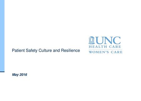 UNC Medical Center Survey Details