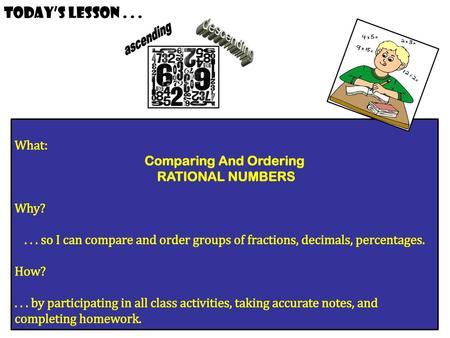 Comparing And Ordering