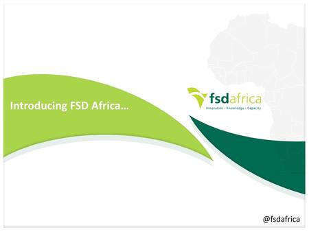 Introducing FSD Africa…