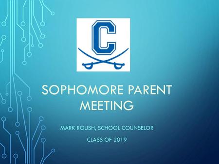 Sophomore Parent Meeting