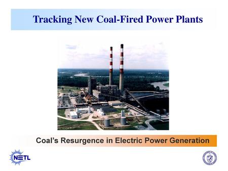 Tracking New Coal-Fired Power Plants