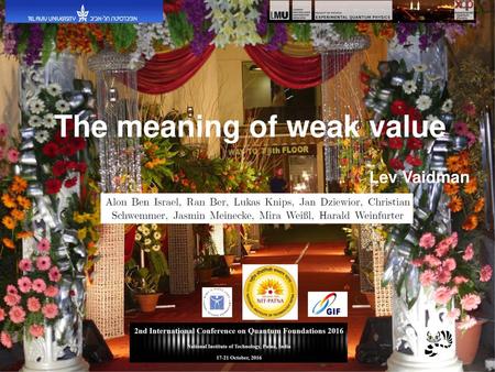 The meaning of weak value