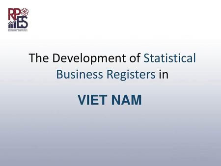 The Development of Statistical Business Registers in