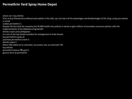 Permethrin Yard Spray Home Depot