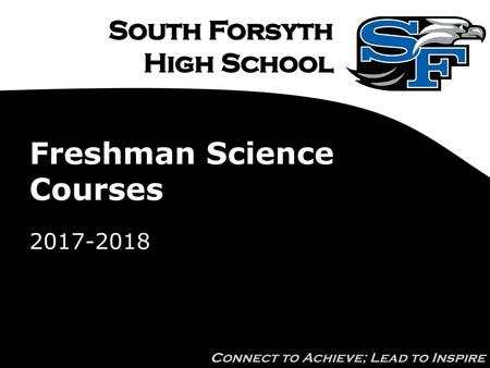 Freshman Science Courses