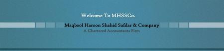 Maqbool Haroon Shahid Safdar & Company A Chartered Accountants Firm