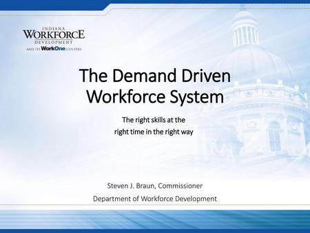 The Demand Driven Workforce System