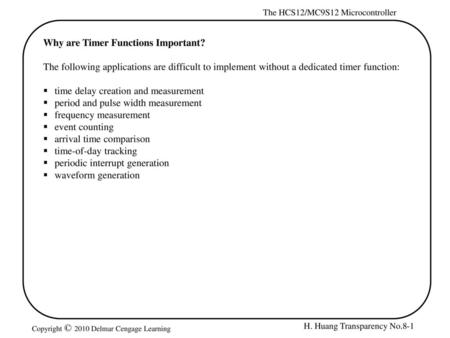 Why are Timer Functions Important?