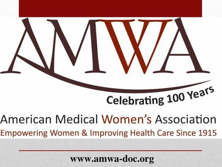 Www.amwa-doc.org.