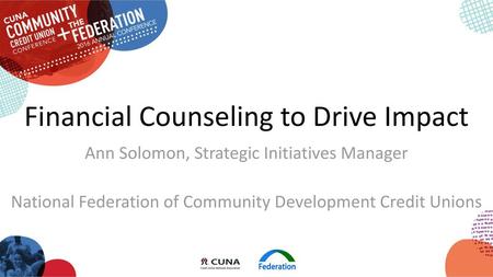 Financial Counseling to Drive Impact