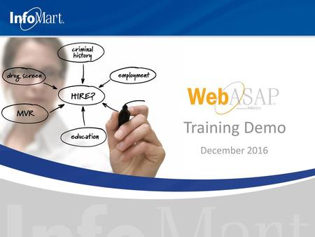 Training Demo December 2016.