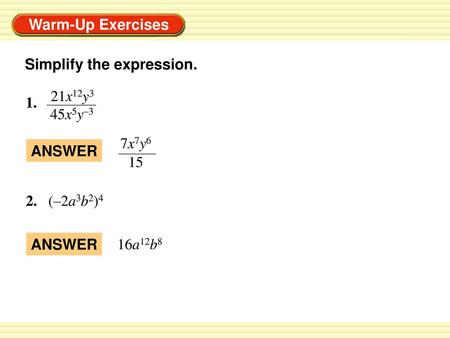 Simplify the expression.