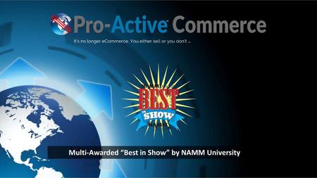 Multi-Awarded “Best in Show” by NAMM University