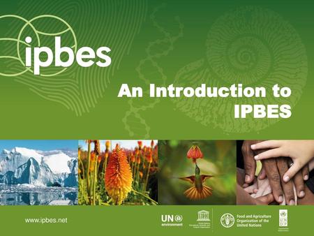 An Introduction to IPBES