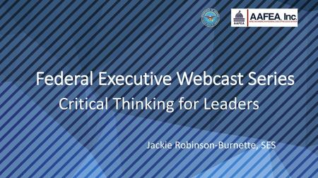 Federal Executive Webcast Series