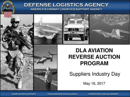 DLA AVIATION REVERSE AUCTION PROGRAM