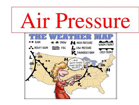 Air Pressure.