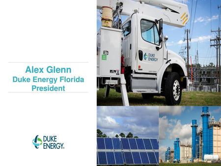 Alex Glenn Duke Energy Florida President