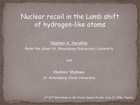 Nuclear recoil in the Lamb shift of hydrogen-like atoms