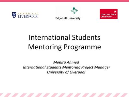 International Students Mentoring Programme