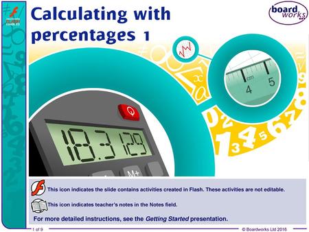 Calculating percentages mentally