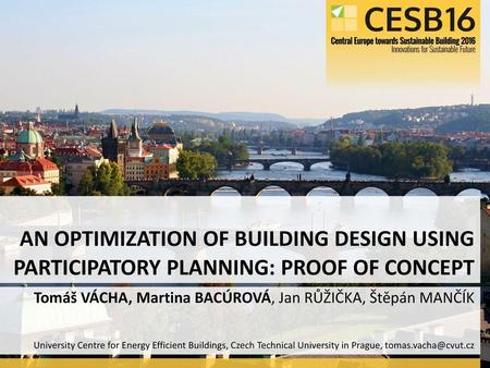 AN OPTIMIZATION OF BUILDING DESIGN USING