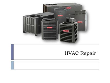 All About HVAC Repair