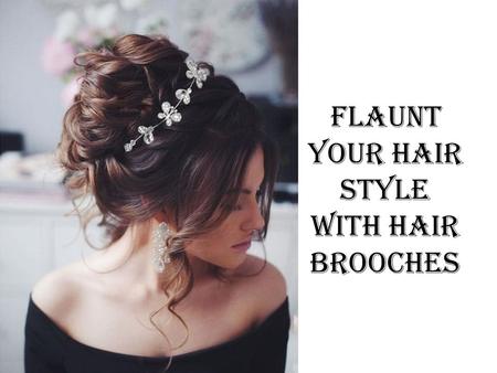 Flaunt Your Hair Style with Hair Brooches