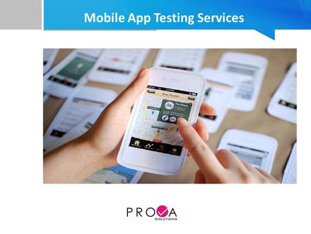 Mobile App Testing Services.