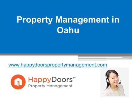 Property Management in Oahu